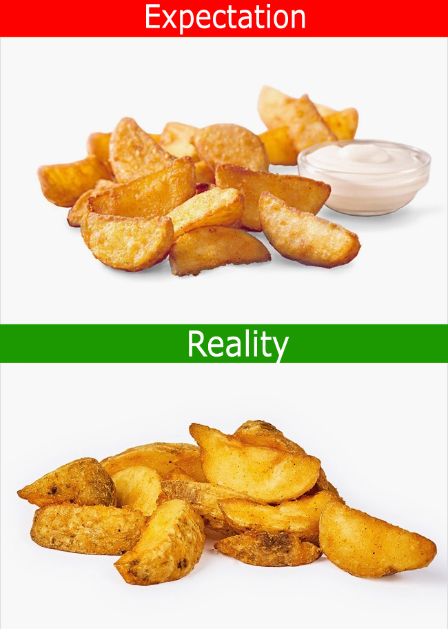 16 Pictures Of Fast Food Commercials vs Reality