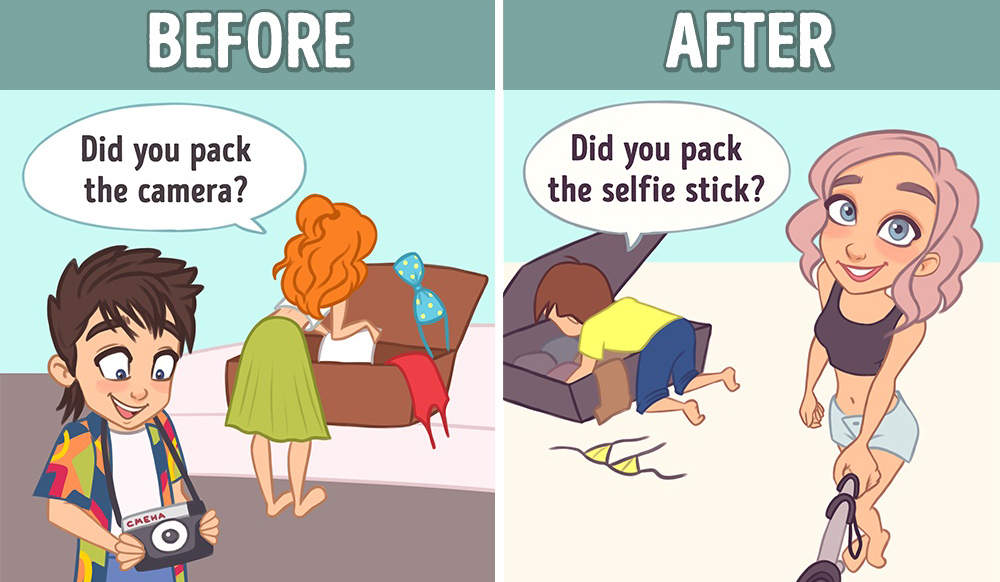 11 Illustrations Show That How Much the Internet Has Changed Our Lives