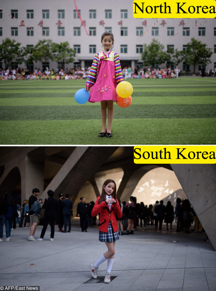 These 15 Pictures Shows Differences Between North and South Korea, and They Are Awesome