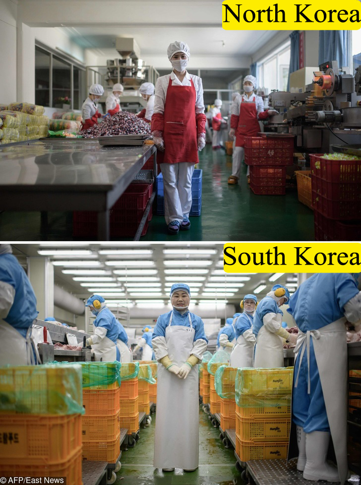 These 15 Pictures Shows Differences Between North and South Korea, and They Are Awesome