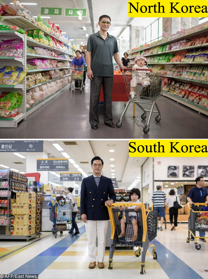 These 15 Pictures Shows Differences Between North and South Korea, and They Are Awesome