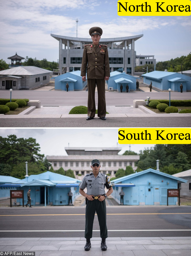 These 15 Pictures Shows Differences Between North and South Korea, and They Are Awesome