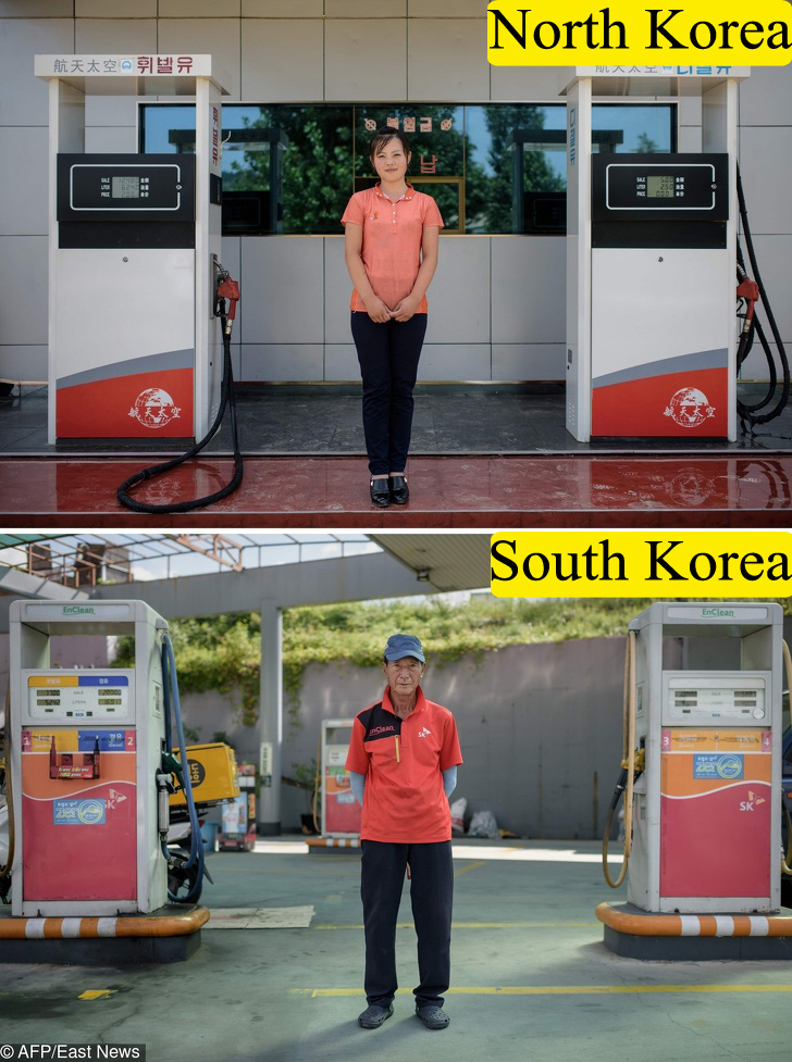 These 15 Pictures Shows Differences Between North and South Korea, and They Are Awesome