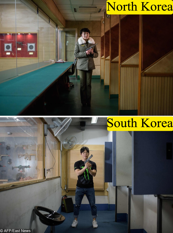 These 15 Pictures Shows Differences Between North and South Korea, and They Are Awesome