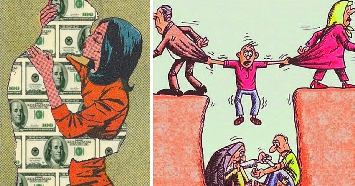 16 Deep Illustrations Explain the Harsh Truth About the World Today