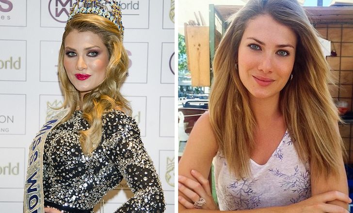 This Is How Beauty Queens Look on the Catwalk Versus in Real Life