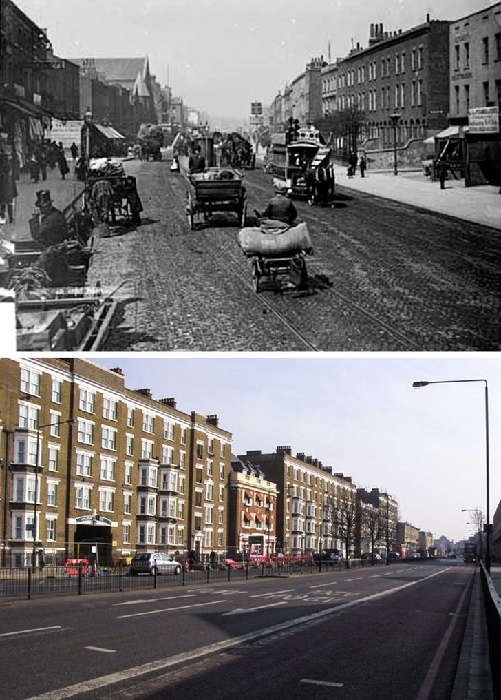 12 Before and After Photos Of How The World Has Changed Over Time