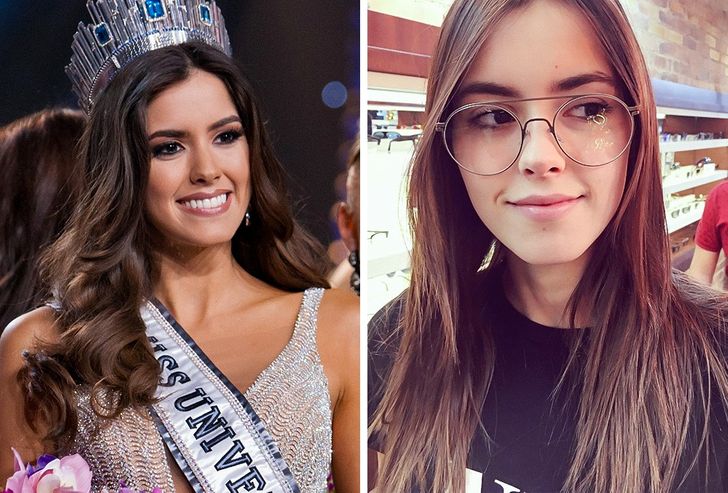 This Is How Beauty Queens Look on the Catwalk Versus in Real Life