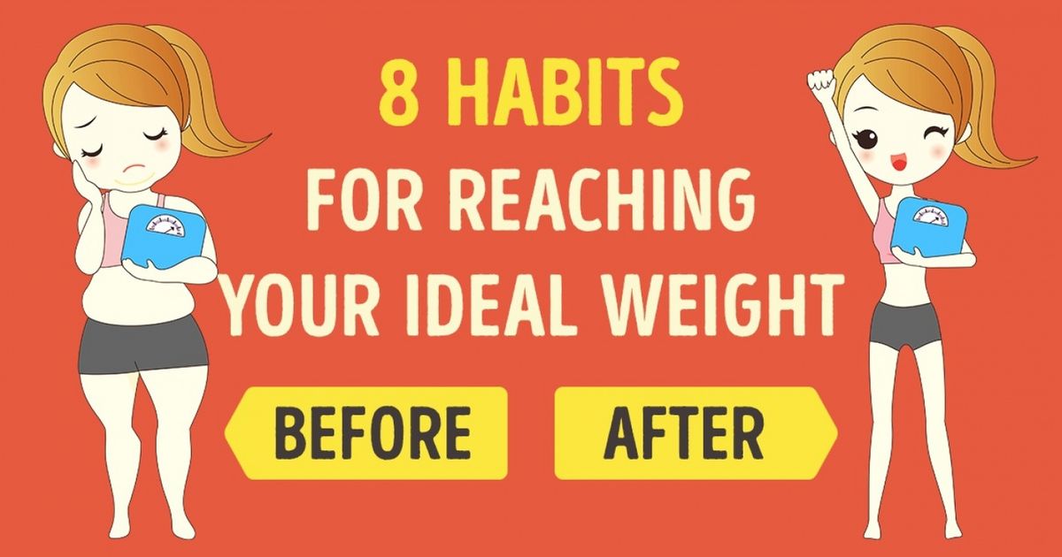 8 Simple Habits That Can Help You Lose Weight