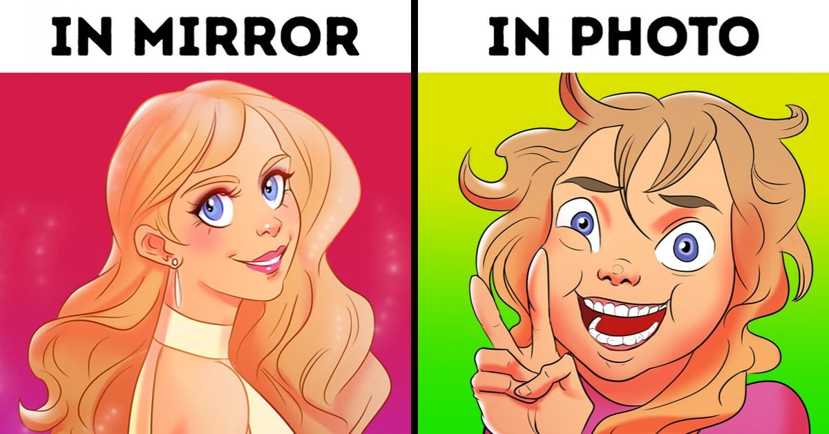 Experts Explain Why We Always Look Better in the Mirror