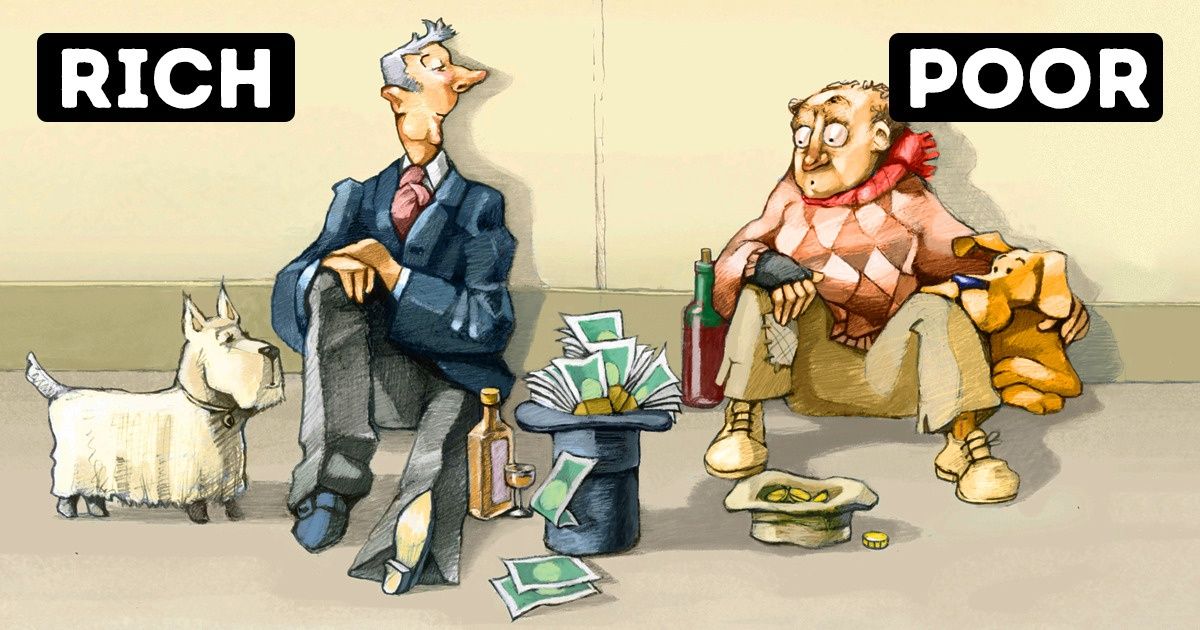 6 Differences Between the Habits of the Rich and the Poor That Explain a Lot
