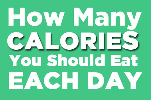 Do You Know How Many Calories You Should Have